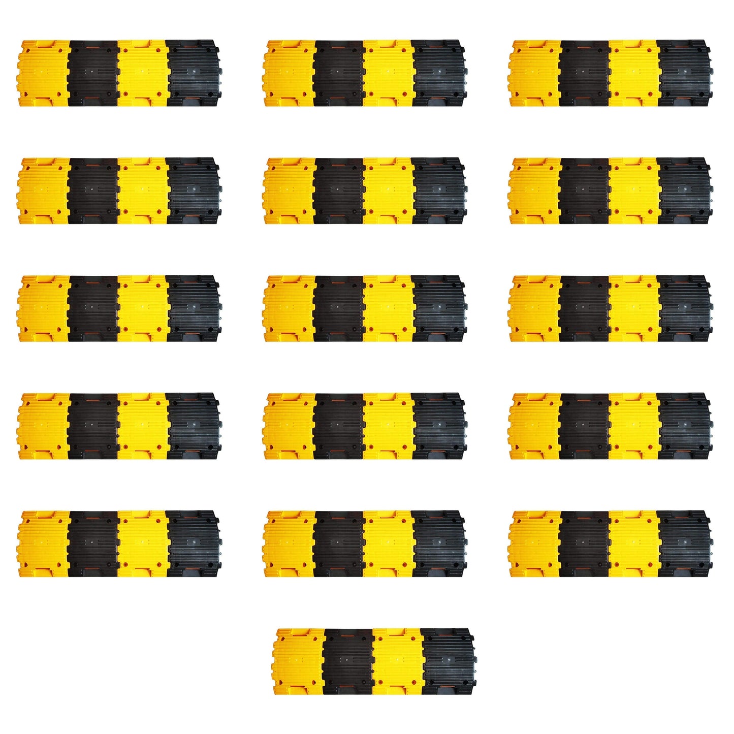 Plastic Road Speed Bump and Speed Breaker for Road Safety & Concrete Traffic Driveway Kunplast