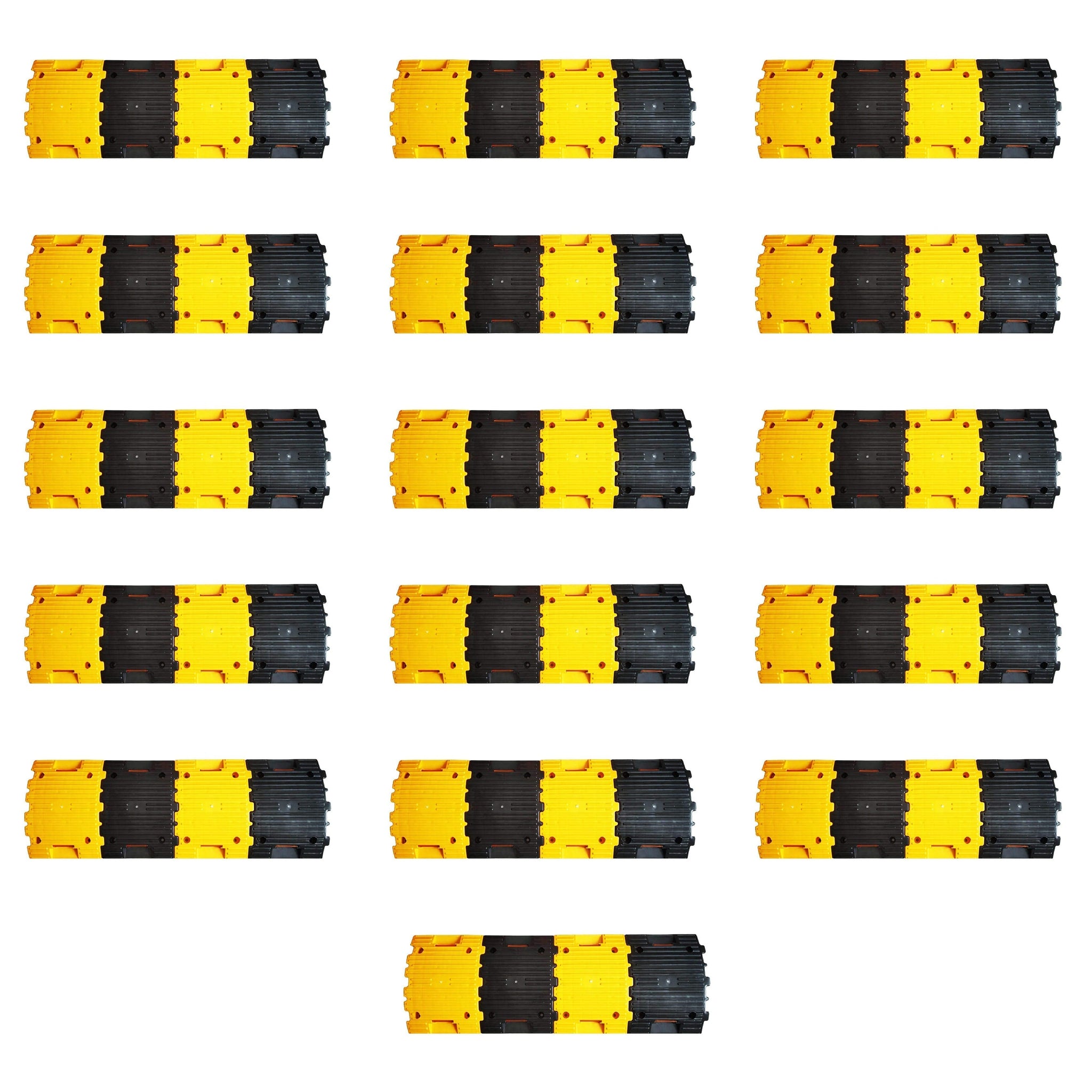 Plastic Road Speed Bump and Speed Breaker for Road Safety & Concrete Traffic Driveway Kunplast