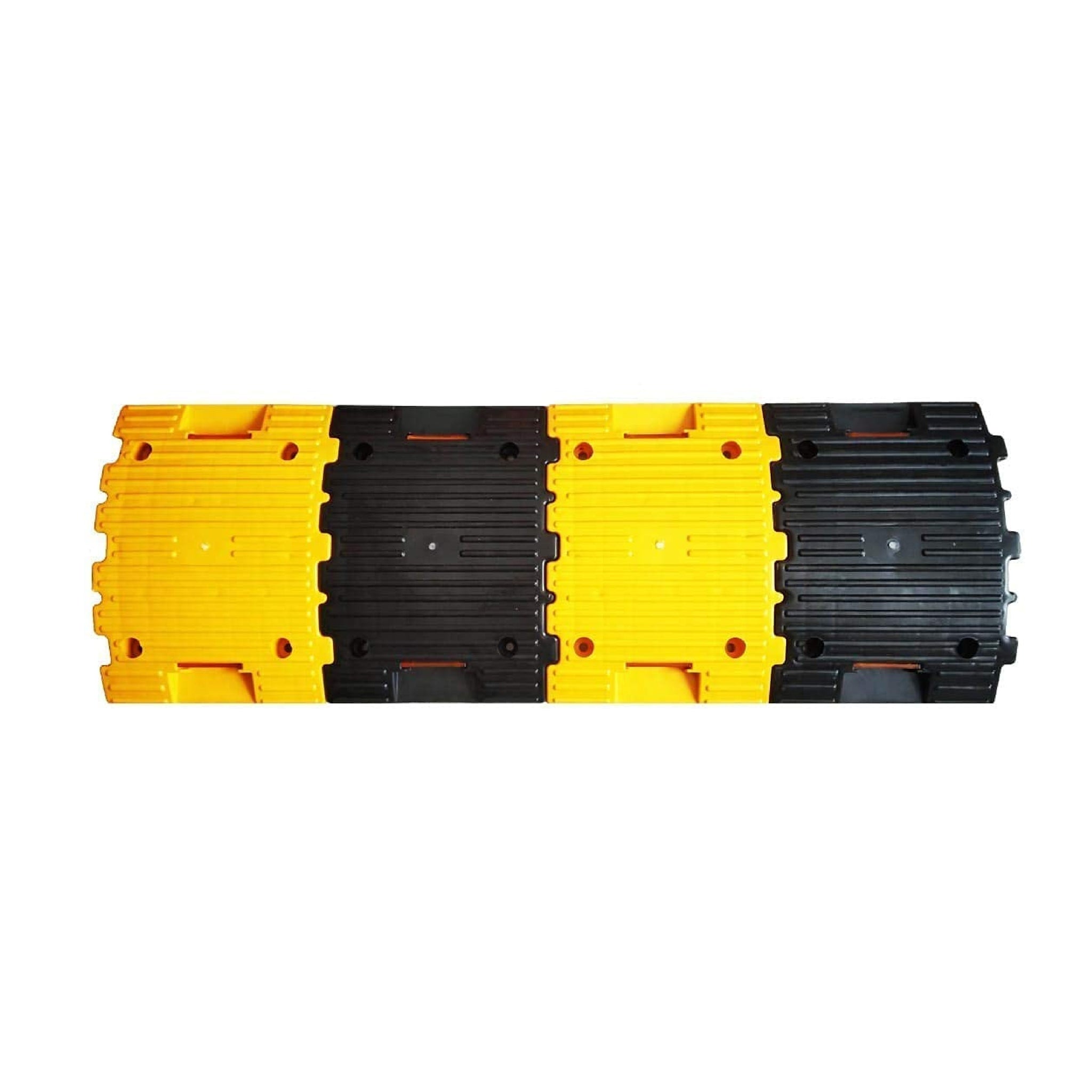 Plastic Road Speed Bump and Speed Breaker for Road Safety & Concrete Traffic Driveway Kunplast