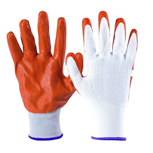 Nylon Nitrile Coated Industrial Safety Hand Gloves Anti-Cut, Cut Resistant, Heat Resistant, Industrial Use, for Finger and Hand Protection Kunplast