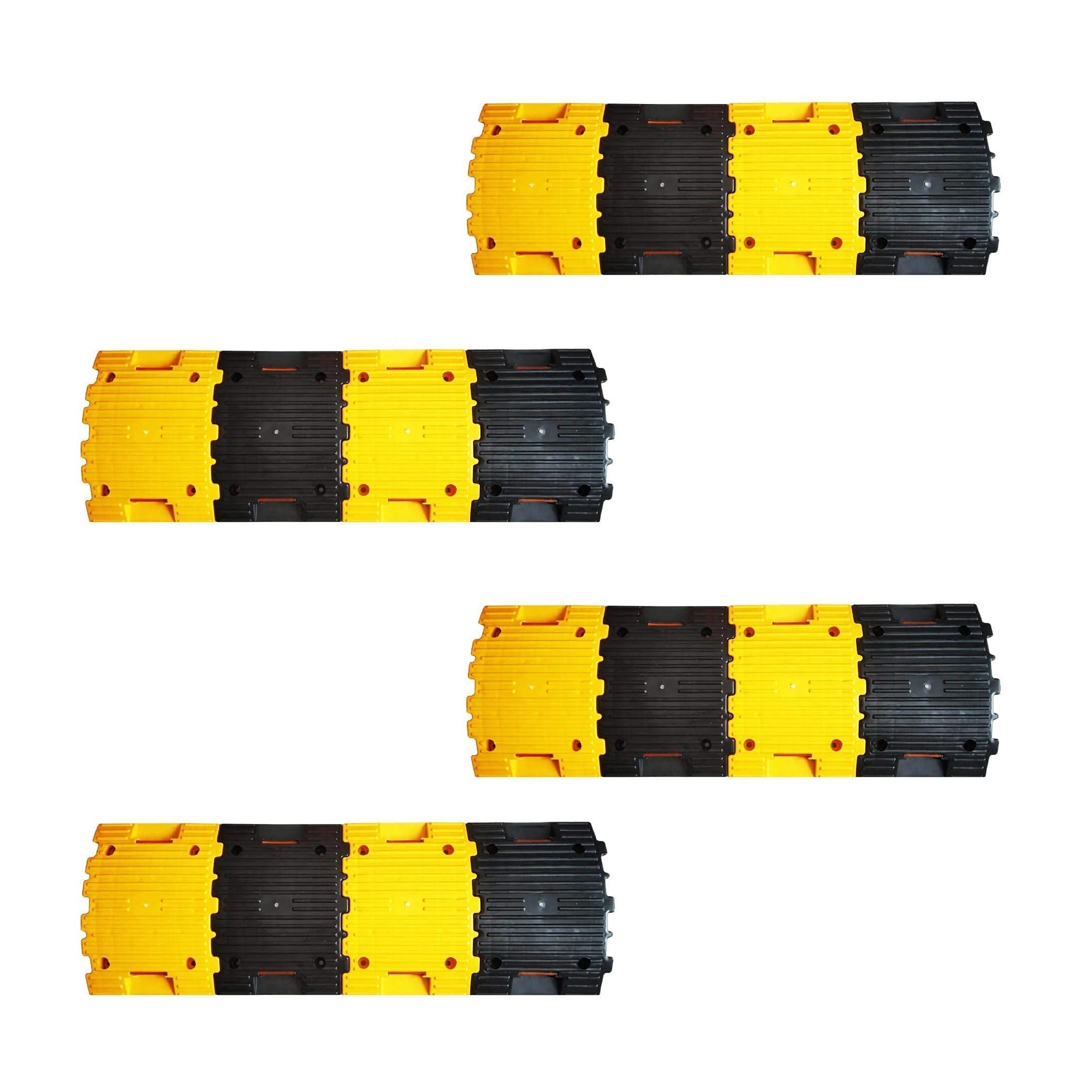 Plastic Road Speed Bump and Speed Breaker for Road Safety & Concrete Traffic Driveway Kunplast