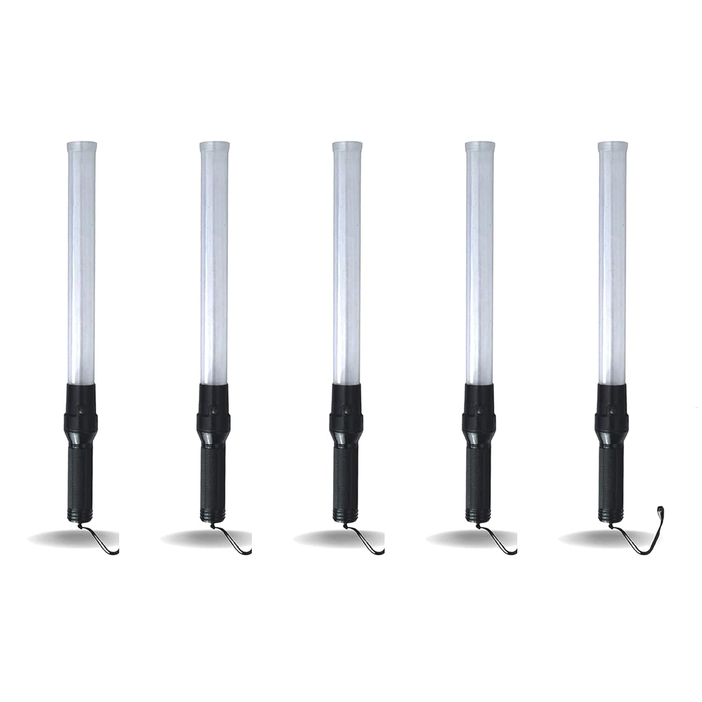 Baton Light Stick 21 Inch (Non -Rechargeable) Red and Green Blink for Traffic Control, Street Protection Wand Baton Kunplast