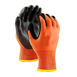 Nylon Nitrile Coated Industrial Safety Hand Gloves Anti-Cut, Heat Resistant, for Finger and Hand Protection Kunplast