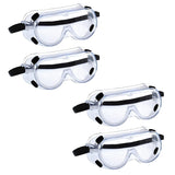 Safety Goggles for Chemical Protection with an Adjustable Strap and Minimum Lens Fogging Kunplast