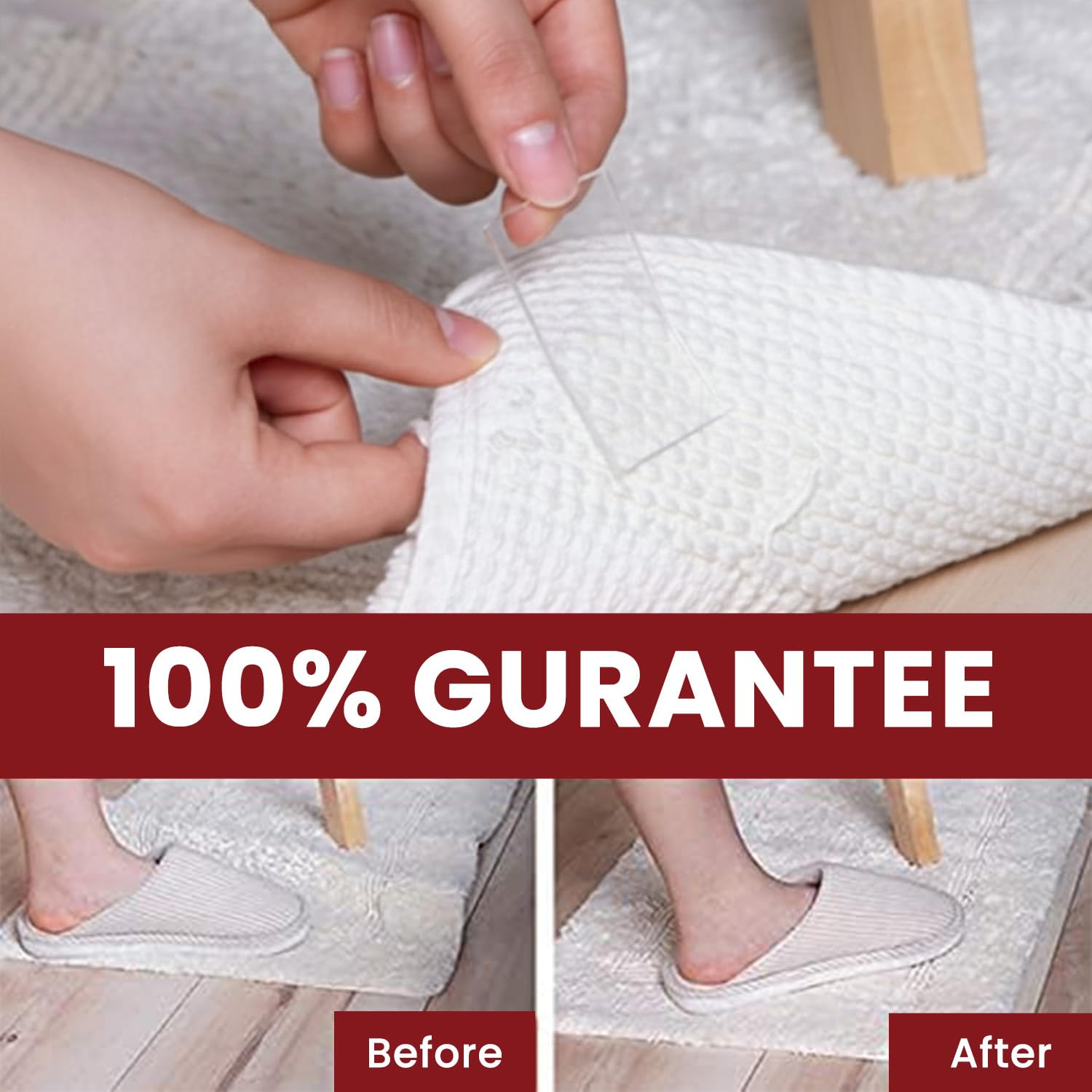 Double Sided Tape 3m x 3 Cm, Heavy Duty, Transparent IVY Grip Tape, Removable Traceless Mounting Best Suited for Wall Tape, Kitchen, Home Dcor & DIY Kunplast