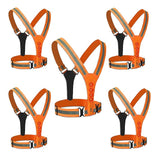 LED Reflective Vest - USB Rechargeable Running Gear Night Light up Vest Safety Gear Adjustable Elastic Night Running LED VEST Kunplast