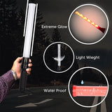 Baton Light Stick 21 Inch (Non -Rechargeable) Red and Green Blink for Traffic Control, Street Protection Wand Baton Kunplast