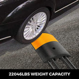 Kunplast Rubber Road Speed Breaker With Heavy Duty Load Capacity, 8 Mtr, 50MM, Black and Yellow (8X Yellow - 8X Black)