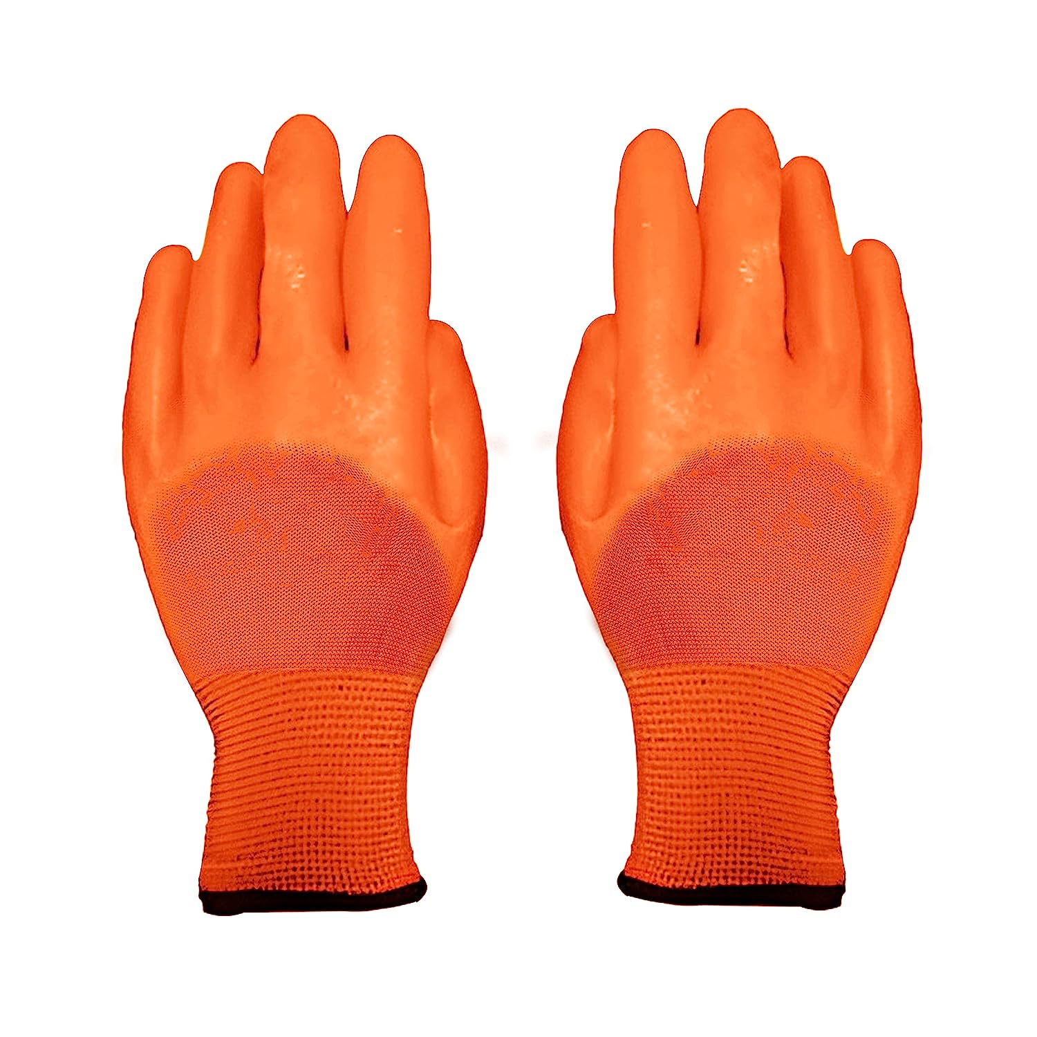 Nylon Nitrile Half Coated (Back Also) Industrial Safety Hand Gloves Anti-Cut, Cut Resistant, Heat Resistant, Industrial Use, for Finger and Hand Protection Kunplast