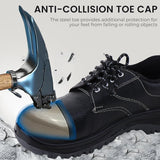 Double Density Low Ankle Safety Shoes with Steel Toe Kunplast