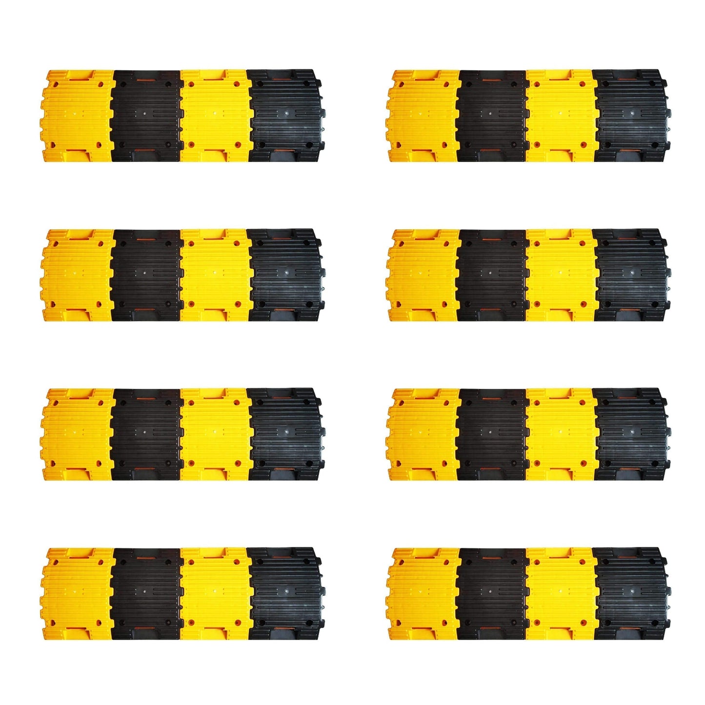Plastic Road Speed Bump and Speed Breaker for Road Safety & Concrete Traffic Driveway Kunplast