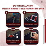 Aluminium Material Solar Stud with Greater Visibility Than 800mtr (Silver and Red) for Road Safety Kunplast