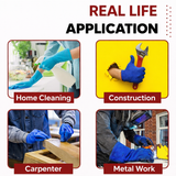 Nylon Nitrile Coated Industrial Safety Hand Gloves Anti-Cut, Cut Resistant, Heat Resistant, Industrial Use, For Finger and Hand Protection Kunplast