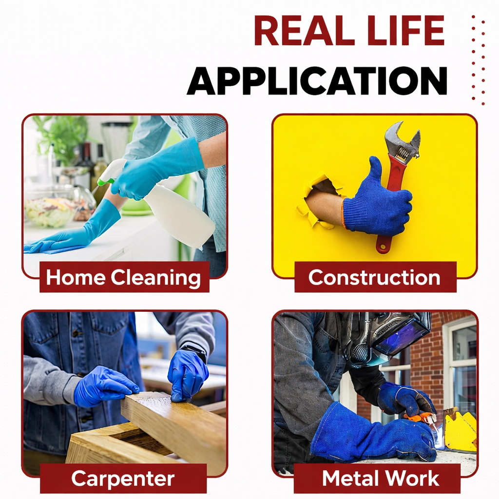 Nylon Nitrile Coated Industrial Safety Hand Gloves Anti-Cut, Cut Resistant, Heat Resistant, Industrial Use, For Finger and Hand Protection Kunplast