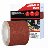 Anti Skid/Anti Slip Tape (5Mtr X100mm) Fall Resistant With PET Material | For Slippery Floors, Staircase, Ramps, Indoor, Outdoor Use Kunplast