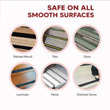 Anti Skid/Anti Slip Tape (5Mtr X100mm) Fall Resistant With PET Material | For Slippery Floors, Staircase, Ramps, Indoor, Outdoor Use Kunplast