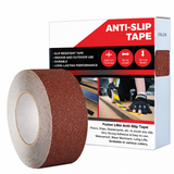 Anti Skid/Anti Slip (18mtr X50mm) Fall Resistant with PET Material and Solvent Acrylic Adhesive Tape for Slippery Floors, Staircase, Ramps, Indoor, Outdoor Use Kunplast