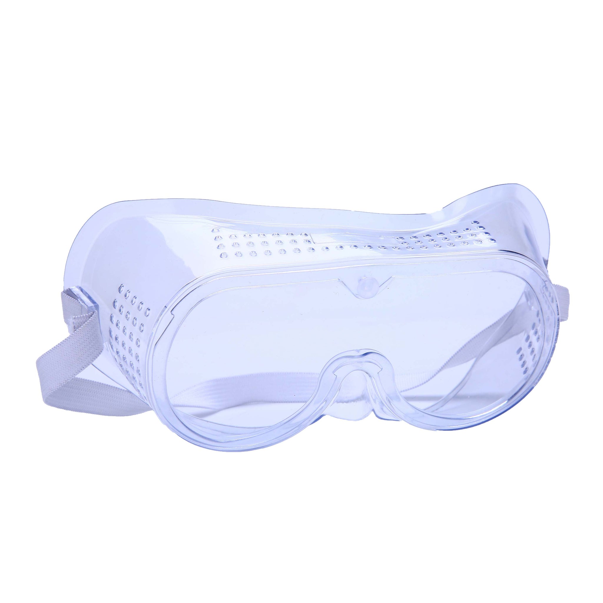 Chemical Safety Goggles | Premium Quality | Adjustable Strap | Anti-Fog Protective Safety Goggles | Anti- Scratch Safety Goggles | Clear Lens Wide Vision Kunplast