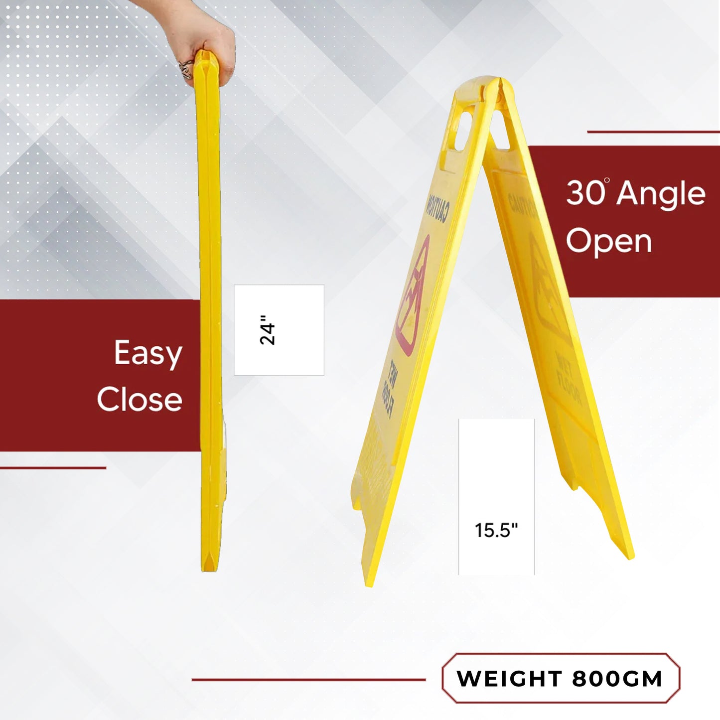 Man at Work (Pack of 2) and Expandable Barricade (Pack of 1) Combos Kunplast