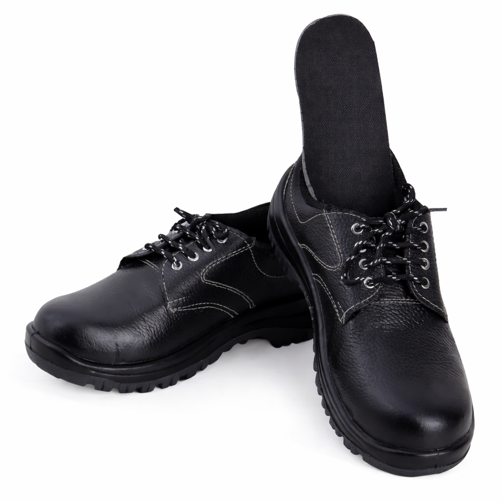 Double Density Low Ankle Safety Shoes with Steel Toe Kunplast
