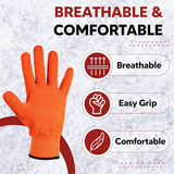 Nylon Nitrile Half Coated (Back Also) Industrial Safety Hand Gloves Anti-Cut, Cut Resistant, Heat Resistant, Industrial Use, for Finger and Hand Protection Kunplast