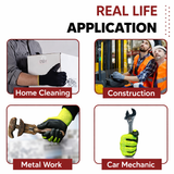 Nylon Nitrile Coated Industrial Safety Hand Gloves Anti-Cut, Cut Resistant, Heat Resistant, Industrial Use, For Finger and Hand Protection Kunplast