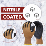 Nylon Nitrile Coated Industrial Safety Hand Gloves Anti-Cut, Cut Resistant, Heat Resistant, Industrial Use, For Finger and Hand Protection Kunplast