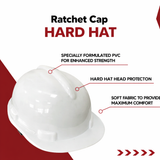 Nape Type Adjustment-Safety Helmet, Construction Helmet, Protection For Outdoor Work Head Safety Hat Kunplast