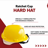 Nape Type Adjustment-Safety Helmet, Construction Helmet, Protection For Outdoor Work Head Safety Hat Kunplast