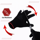 Nylon Nitrile Coated Industrial Safety Hand Gloves Anti-Cut, Heat Resistant, for Finger and Hand Protection Kunplast