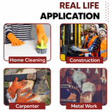 Nylon Nitrile Coated Industrial Safety Hand Gloves Anti-Cut, Cut Resistant, Heat Resistant, Industrial Use, for Finger and Hand Protection Kunplast