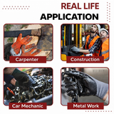 Nylon Nitrile Half Coated (Back Also) Industrial Safety Hand Gloves Anti-Cut, Cut Resistant, Heat Resistant, Industrial Use, for Finger and Hand Protection Kunplast