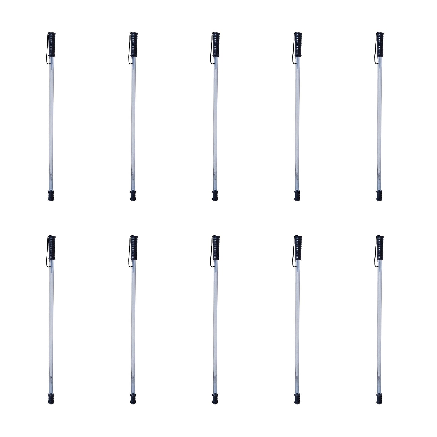 Polycarbonate Security/Police Stick High Impact resistance, Durable, Light weight, Scratch proof, Anti Slip Bottom Kunplast