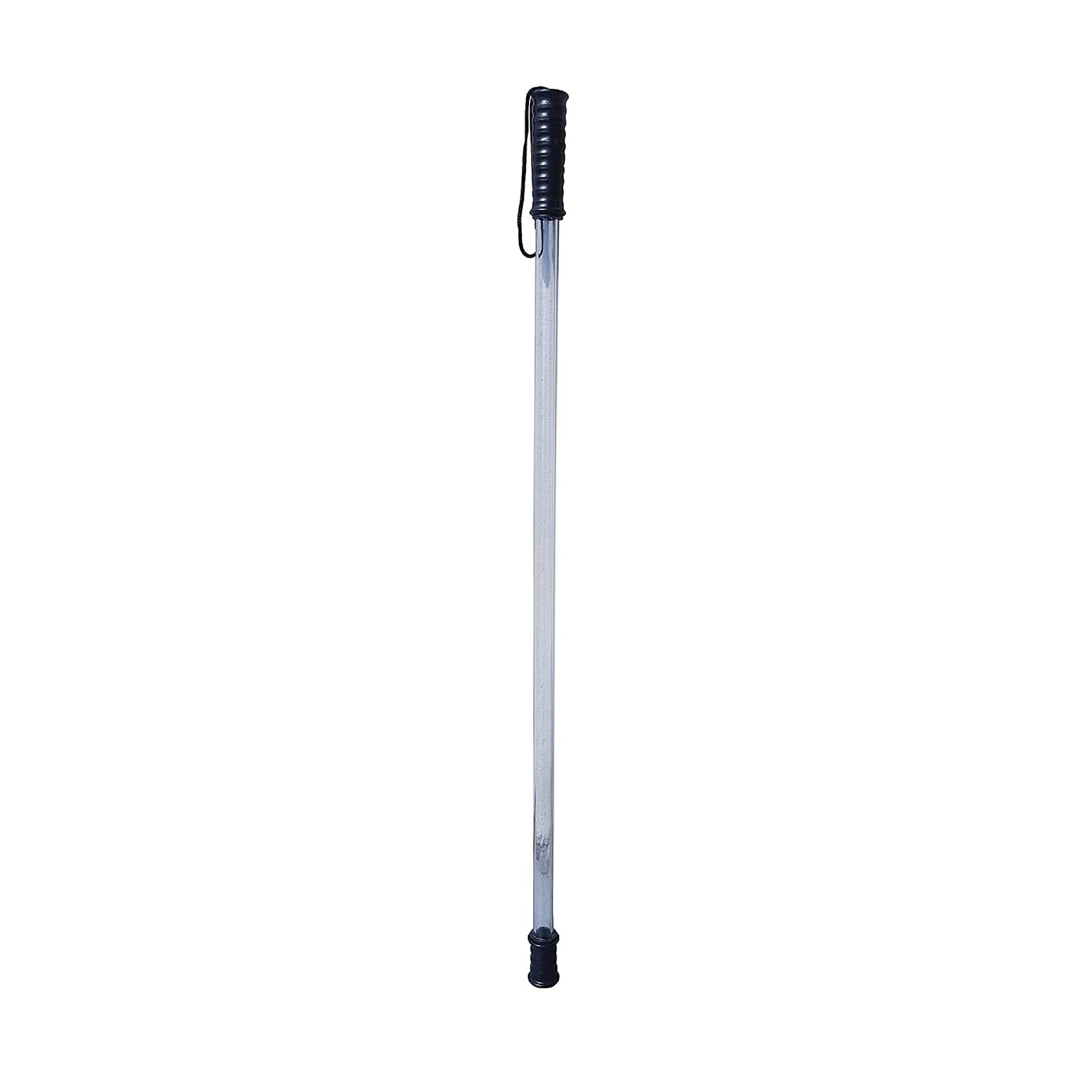 Polycarbonate Security/Police Stick High Impact resistance, Durable, Light weight, Scratch proof, Anti Slip Bottom Kunplast
