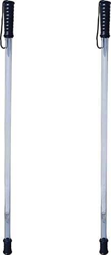 Polycarbonate Security/Police Stick High Impact resistance, Durable, Light weight, Scratch proof, Anti Slip Bottom Kunplast