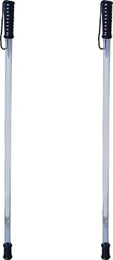 Polycarbonate Security/Police Stick High Impact resistance, Durable, Light weight, Scratch proof, Anti Slip Bottom Kunplast