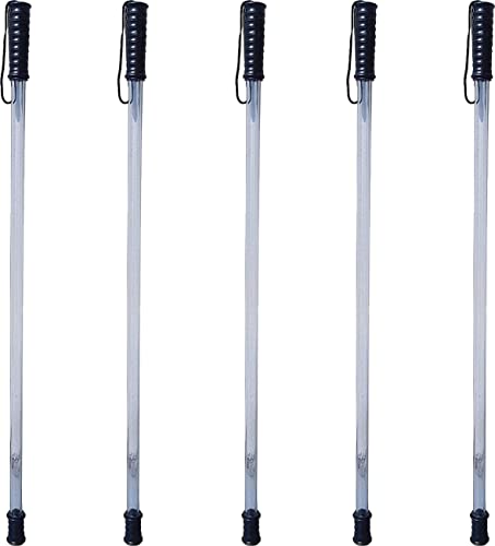 Polycarbonate Security/Police Stick High Impact resistance, Durable, Light weight, Scratch proof, Anti Slip Bottom Kunplast