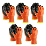 Nylon Nitrile Coated Industrial Safety Hand Gloves Anti-Cut, Heat Resistant, for Finger and Hand Protection Kunplast