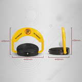 Parking Lock | Private Car Parking Lock | Easy To Use | High Quality | 180° Anti-Collision Technology | Remote Control Parking Lock Kunplast