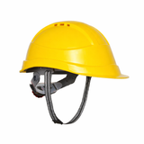 Safety Helmet Executive Ratchet Type Adjustment, Protection for Outdoor Work Head Safety Hat with Sweat Band Kunplast