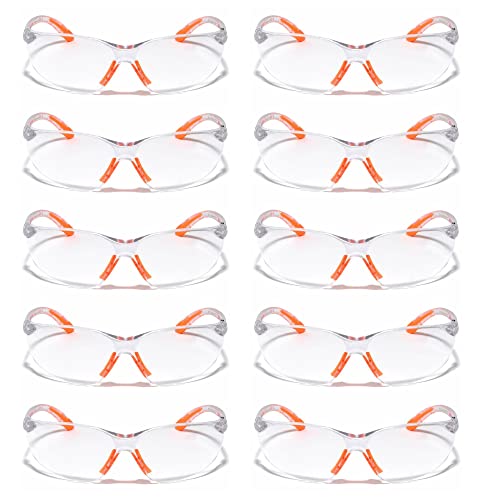 Scratch-resistant, UV-protected, dust-protected polycarbonate unbreakable safety goggles Kunplast
