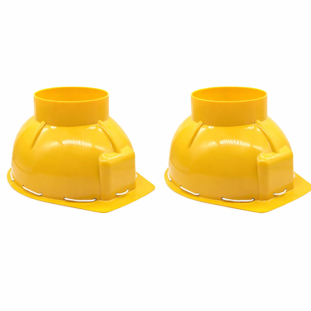 Industrial Safety Construction Helmet – Loader Hard Hat for Outdoor & Site Work | Shock Resistant Protective Head Gear Kunplast
