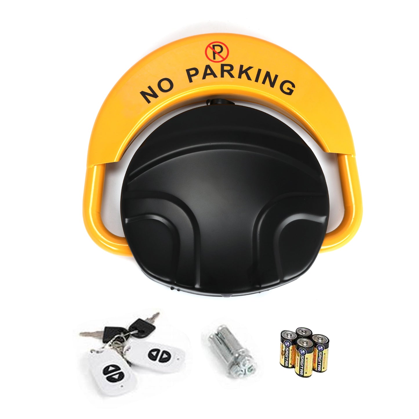 Parking Lock | Private Car Parking Lock | Easy To Use | High Quality | 180° Anti-Collision Technology | Remote Control Parking Lock Kunplast
