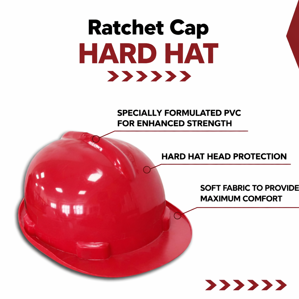 Nape Type Adjustment Safety Helmet, Construction Helmet, Protection for Outdoor Work Head Safety Hat Kunplast