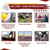 Nape Type Adjustment-Safety Helmet, Construction Helmet, Protection for Outdoor Work Head Safety Hat Kunplast